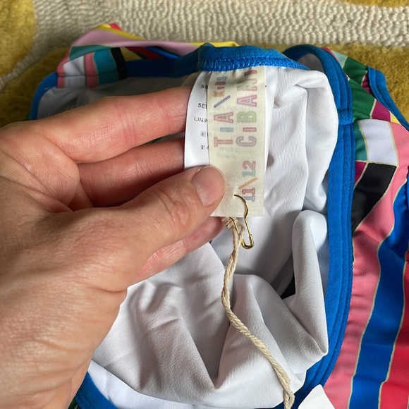 NWT Kids Tia Cibani Constance Swimsuit Size 11/12 - Picture 4 of 8